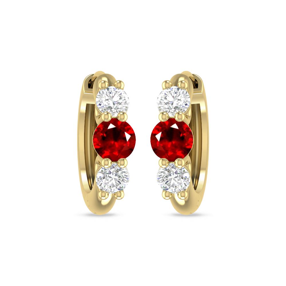 Yellow Gold - Ruby
