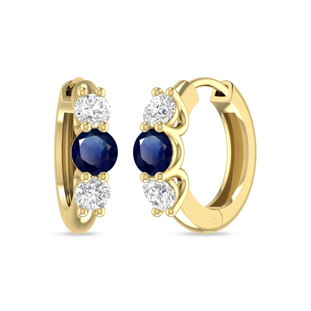 Yellow Gold - Sapphire
