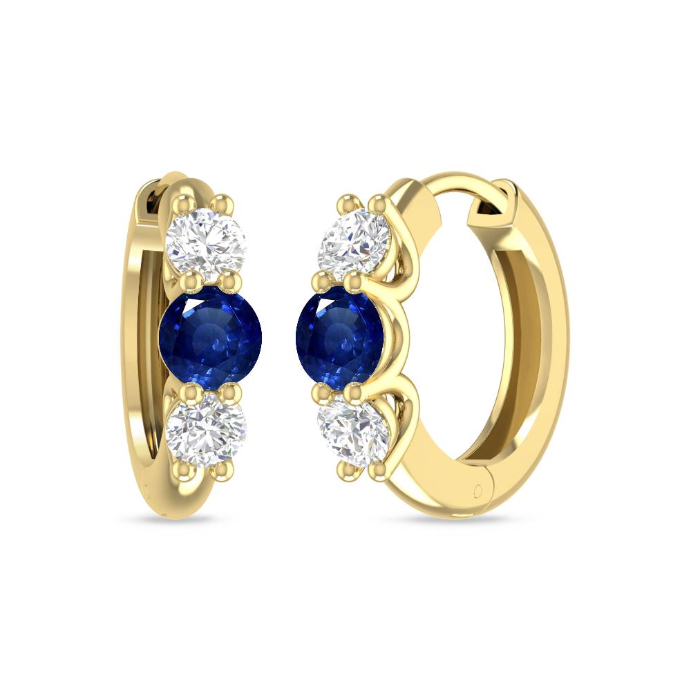 Yellow Gold - Sapphire