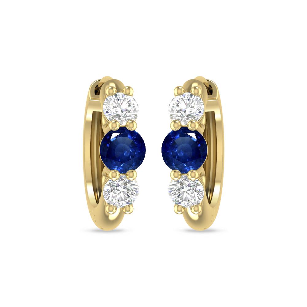 Yellow Gold - Sapphire