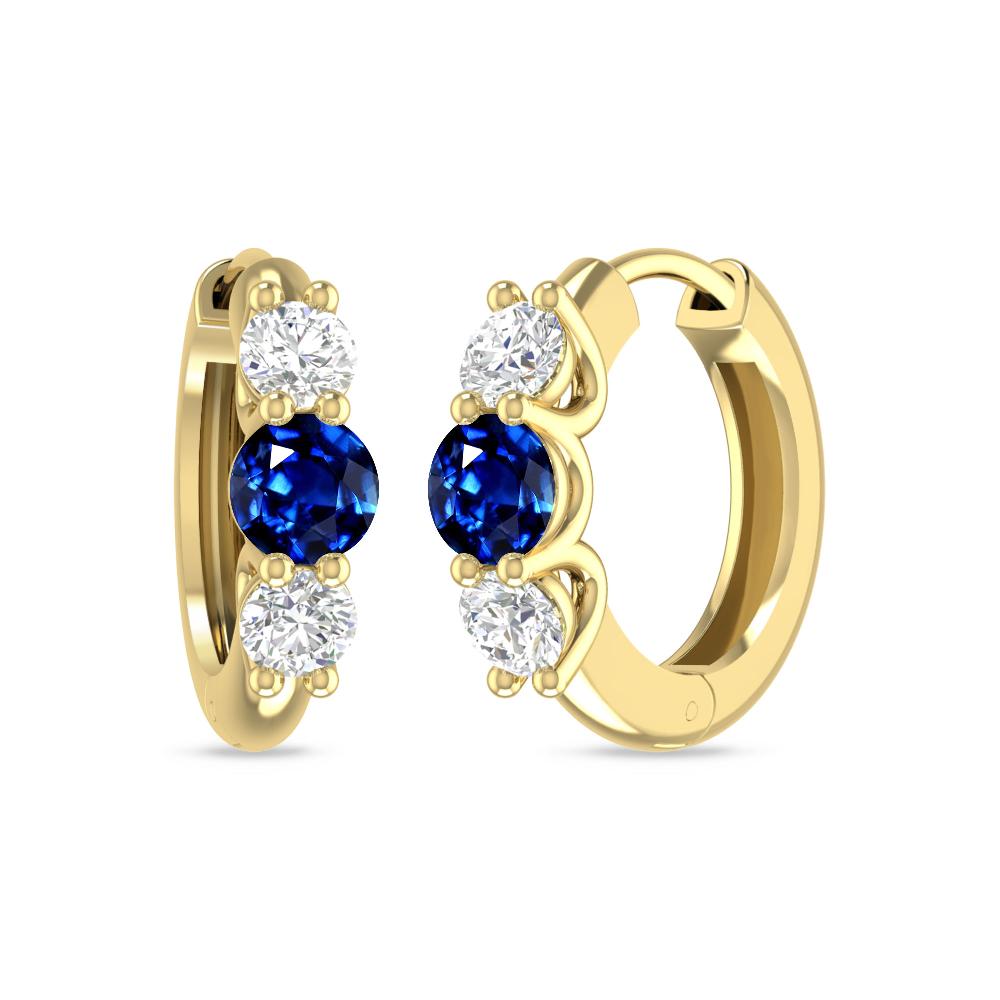 Yellow Gold - Sapphire