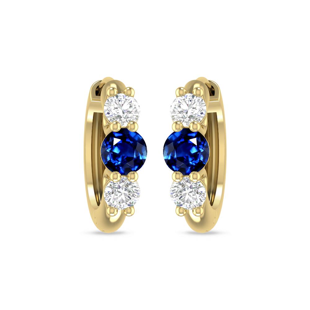 Yellow Gold - Sapphire