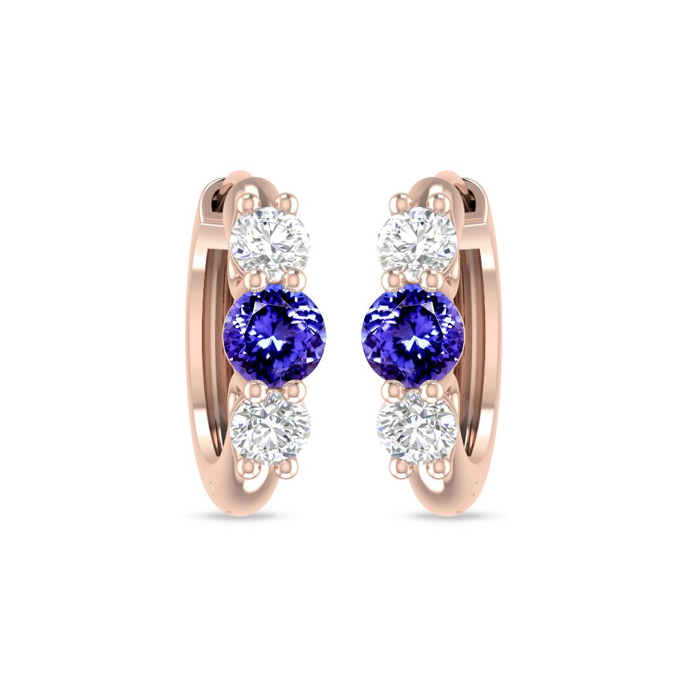 Rose Gold - Tanzanite