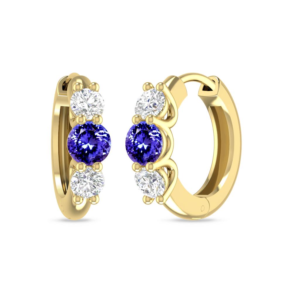 Yellow Gold - Tanzanite
