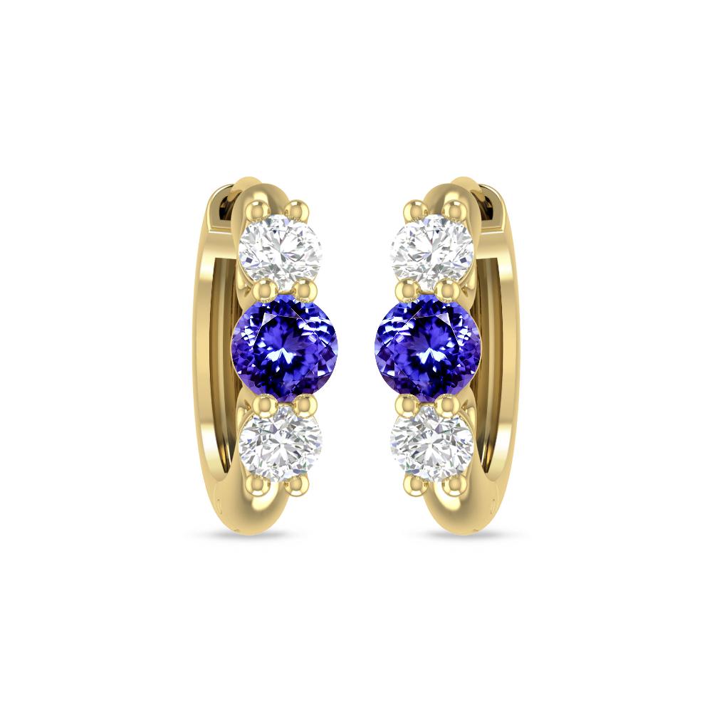 Yellow Gold - Tanzanite