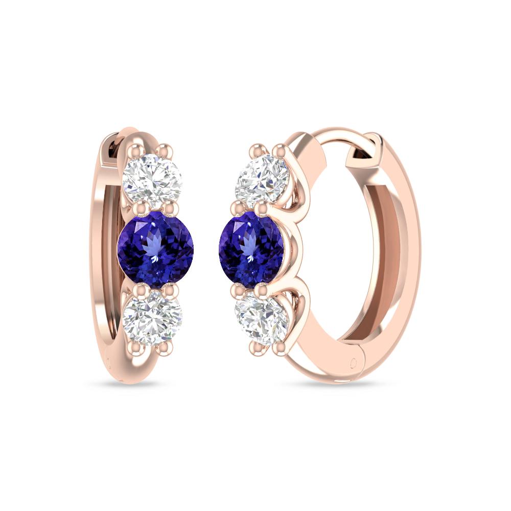 Rose Gold - Tanzanite