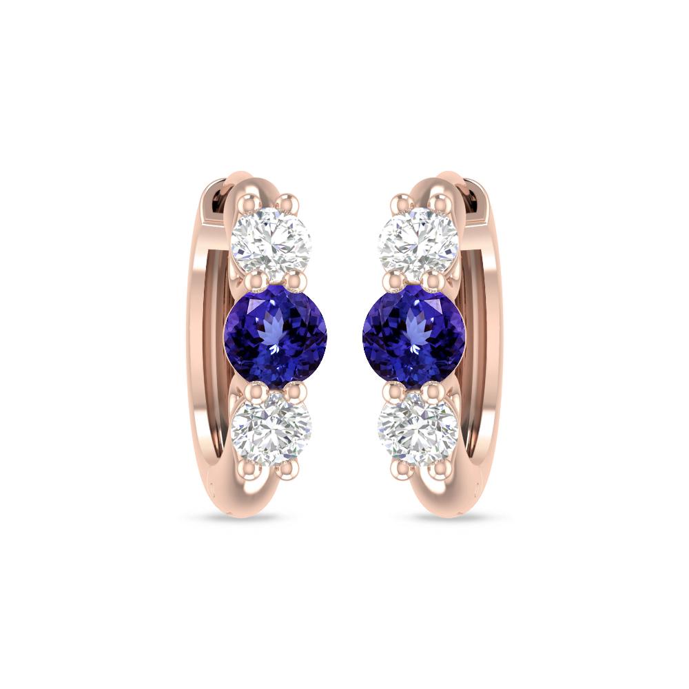 Rose Gold - Tanzanite
