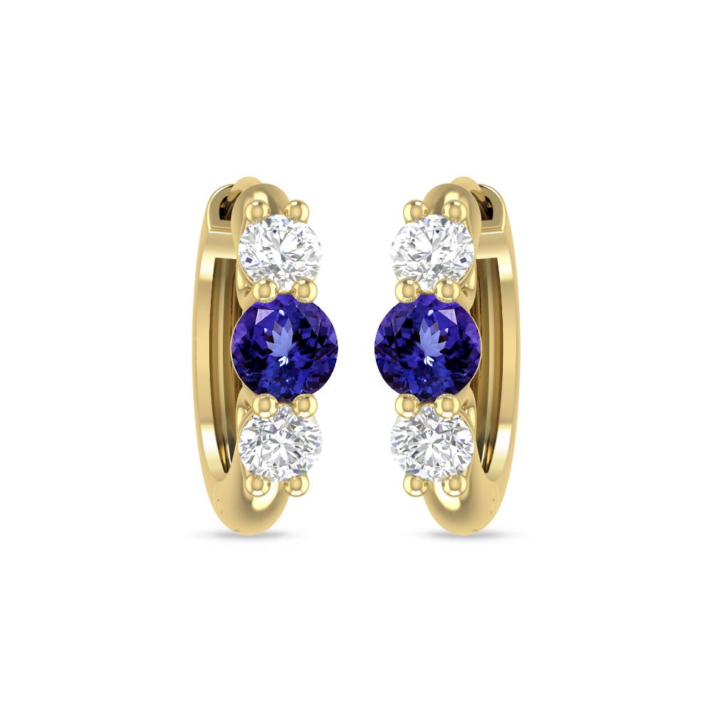 Yellow Gold - Tanzanite