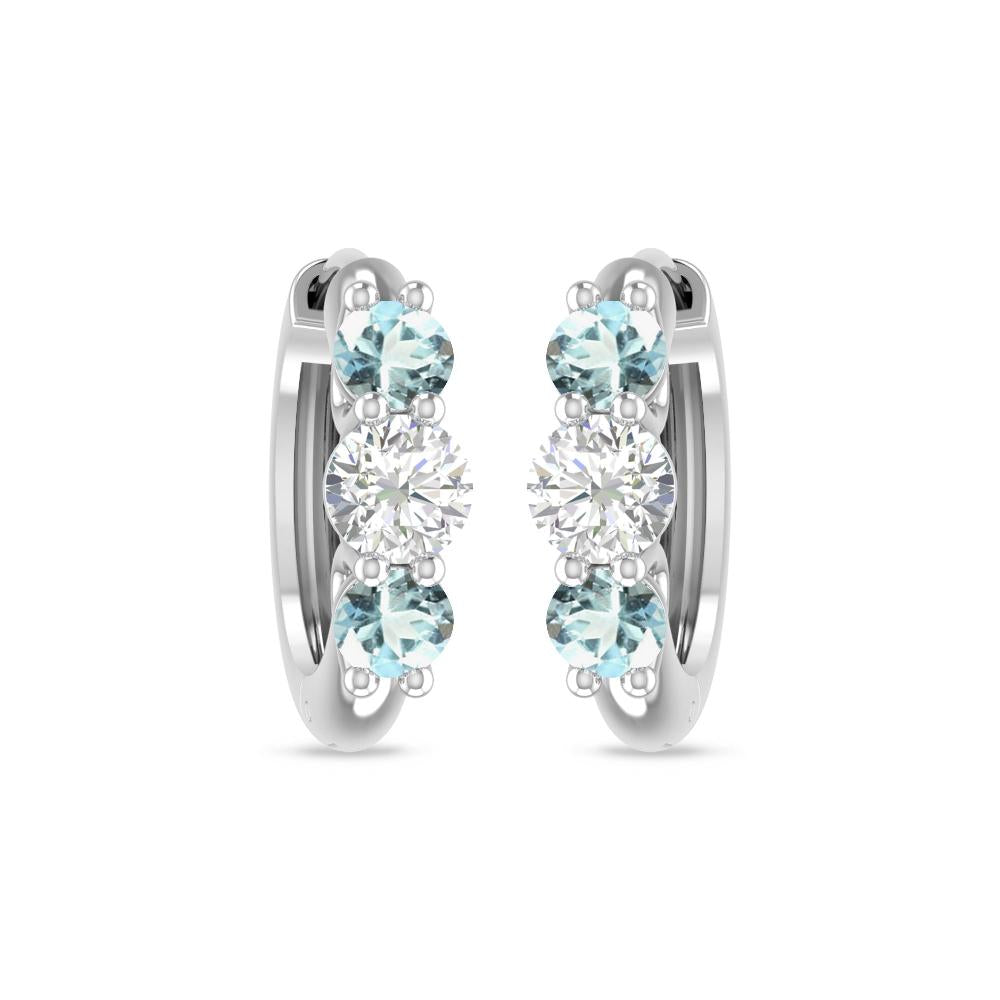 White Gold - Aquamarine