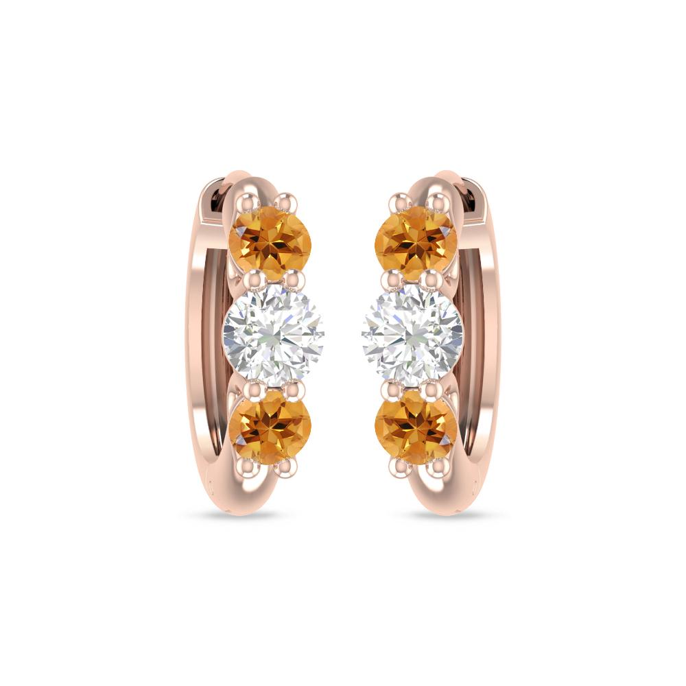 Rose Gold - Citrine