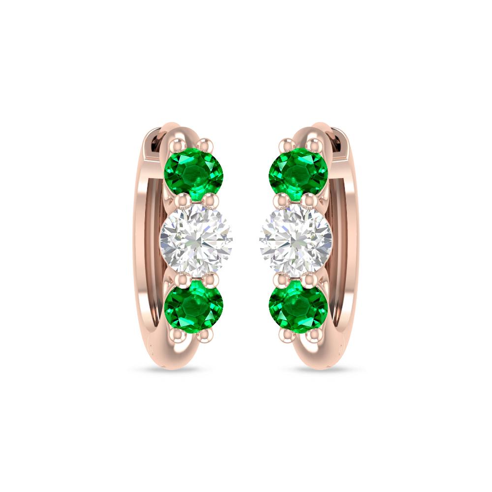 Rose Gold - Emerald