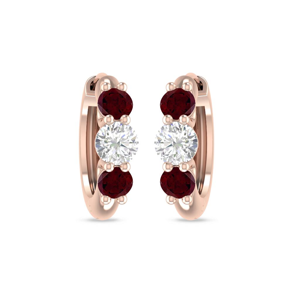 Rose Gold - Garnet