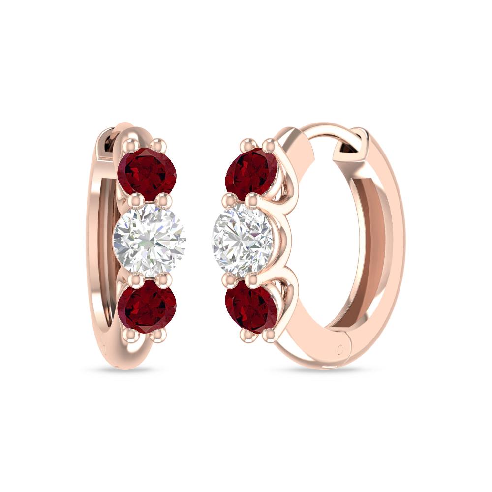 Rose Gold - Garnet