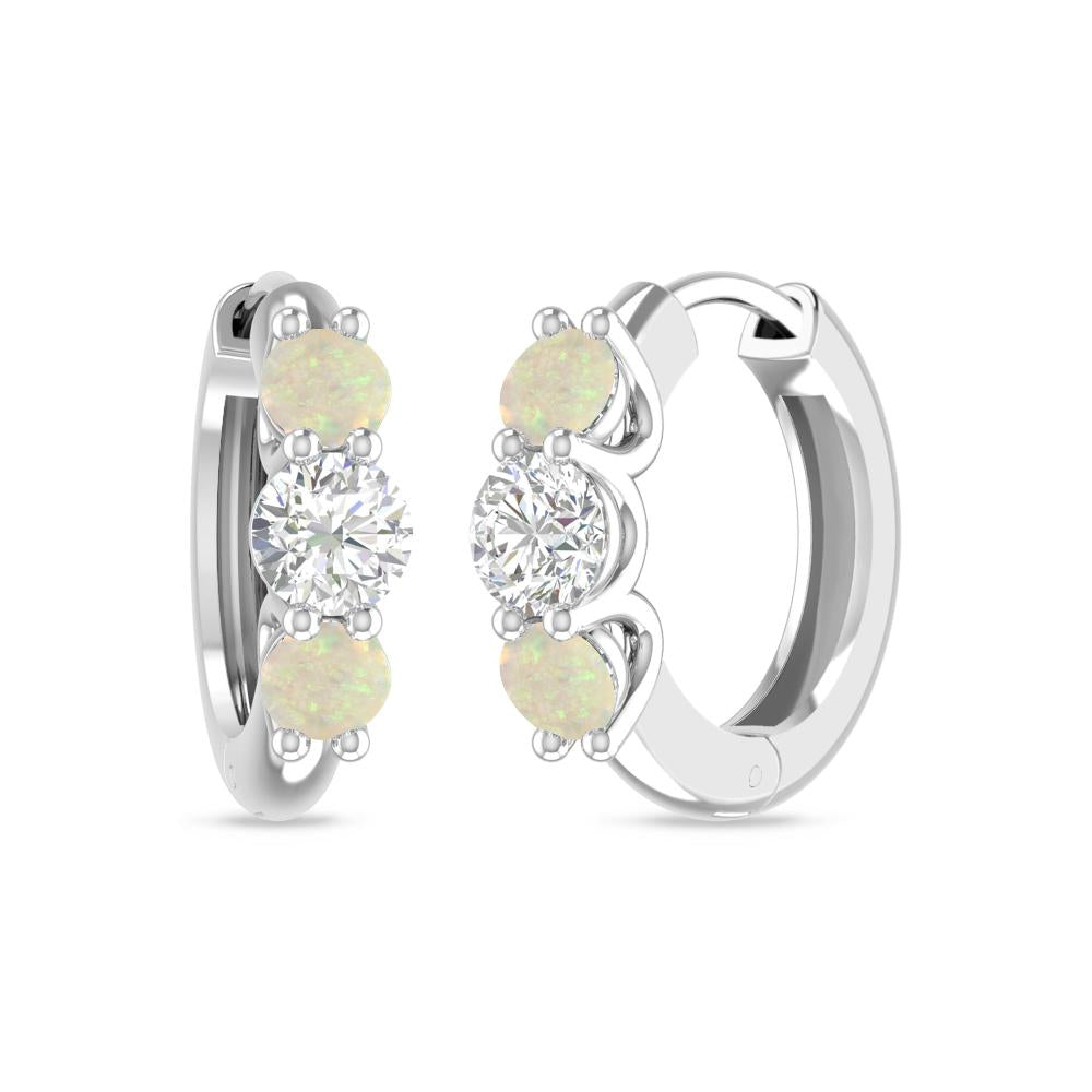 White Gold - Opal