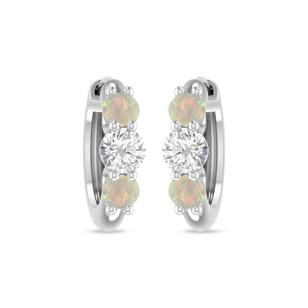 White Gold - Opal