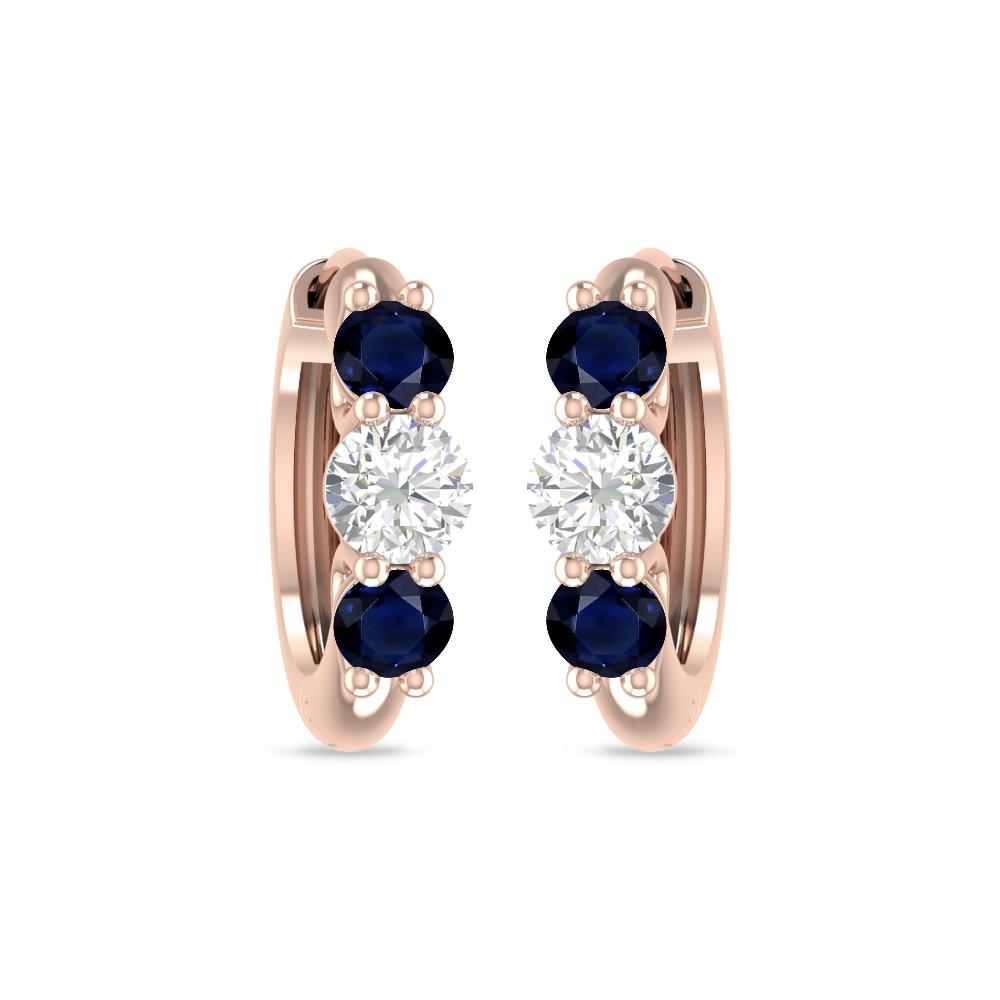 Rose Gold - Sapphire