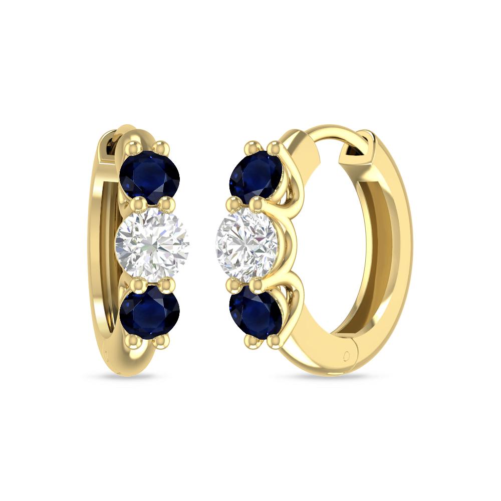 Yellow Gold - Sapphire