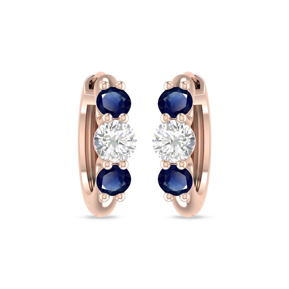 Rose Gold - Sapphire