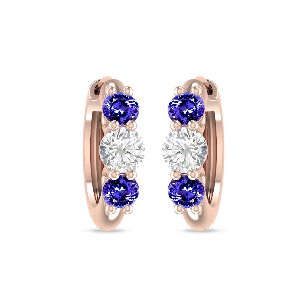 Rose Gold - Tanzanite