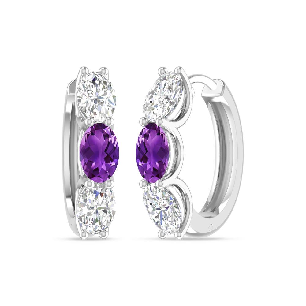 White Gold - Amethyst