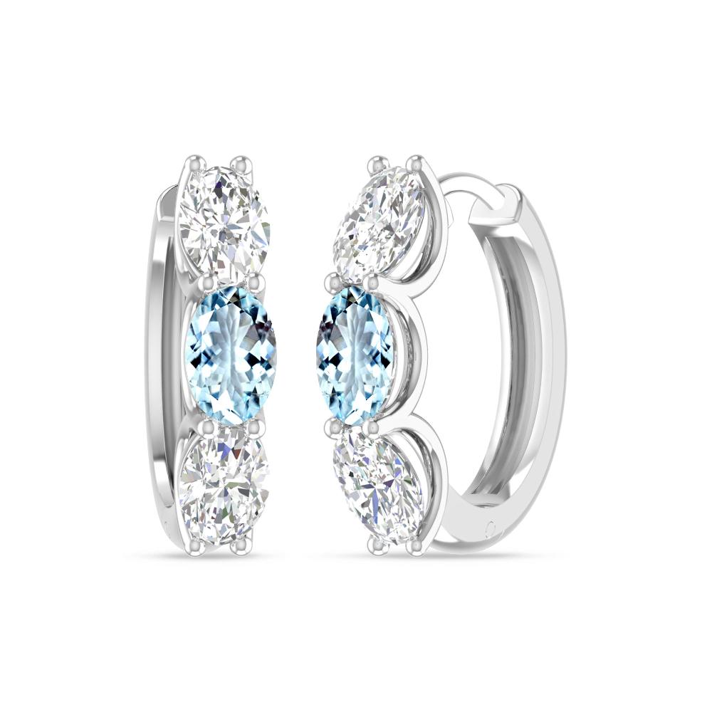White Gold - Aquamarine