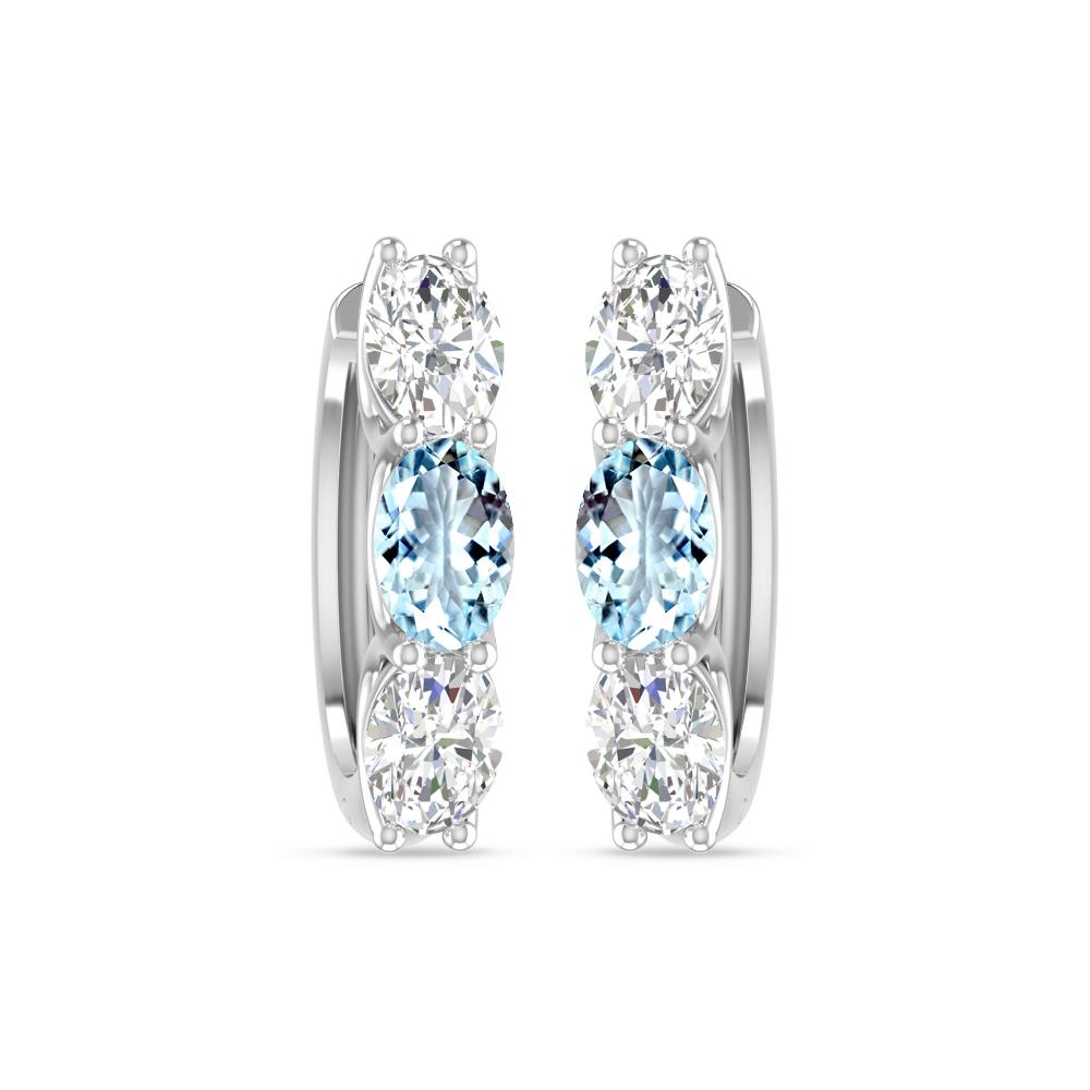 White Gold - Aquamarine