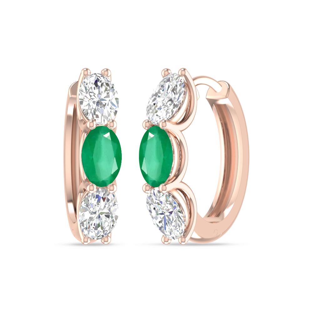 Rose Gold - Emerald