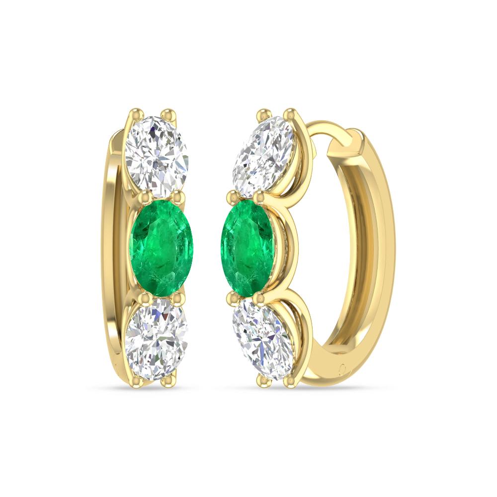 Yellow Gold - Emerald