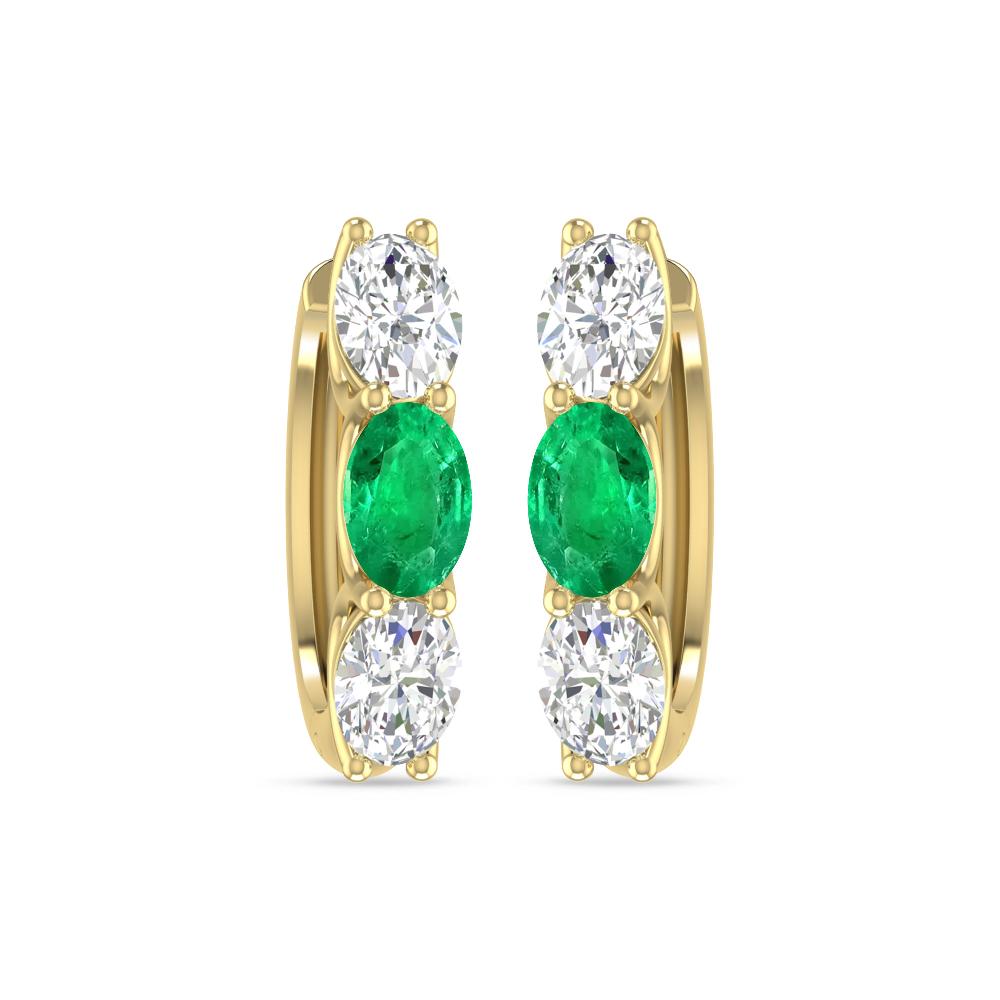 Yellow Gold - Emerald
