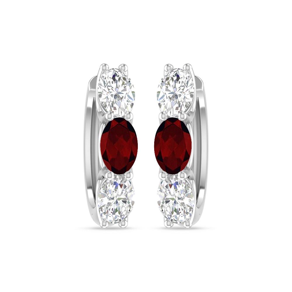 White Gold - Garnet