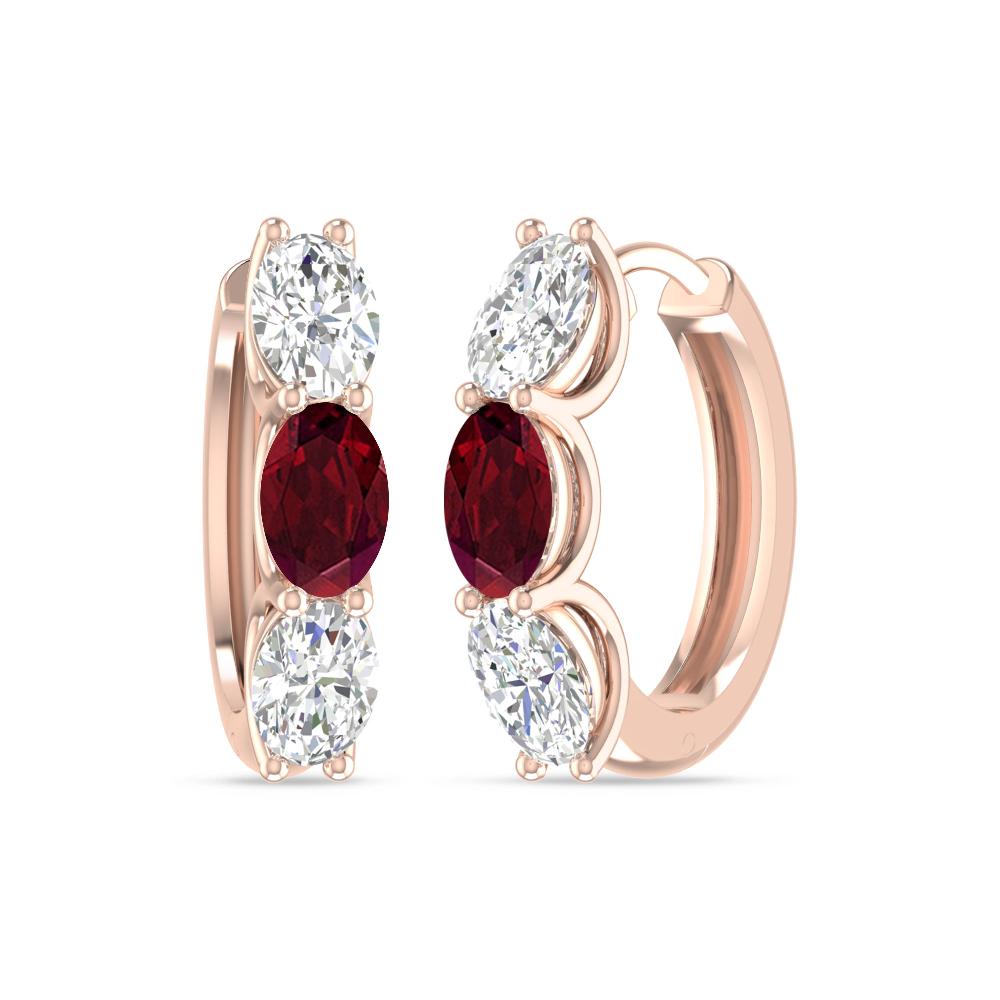 Rose Gold - Garnet