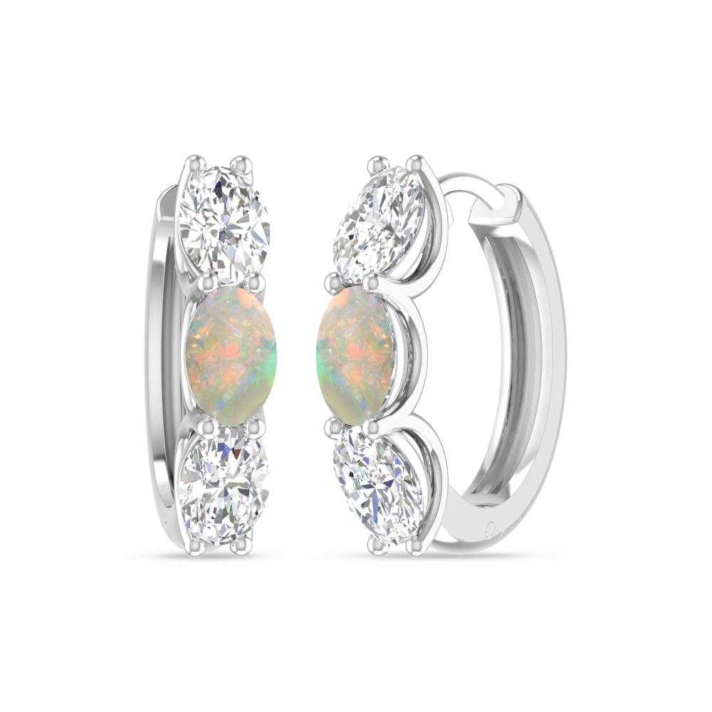White Gold - Opal