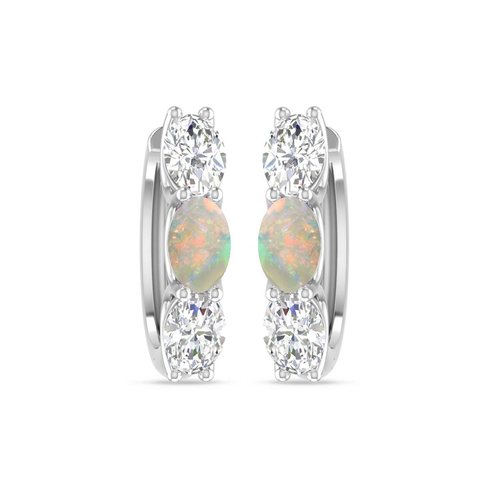 White Gold - Opal