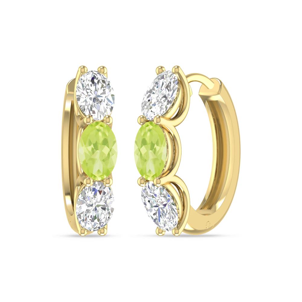 Yellow Gold - Peridot