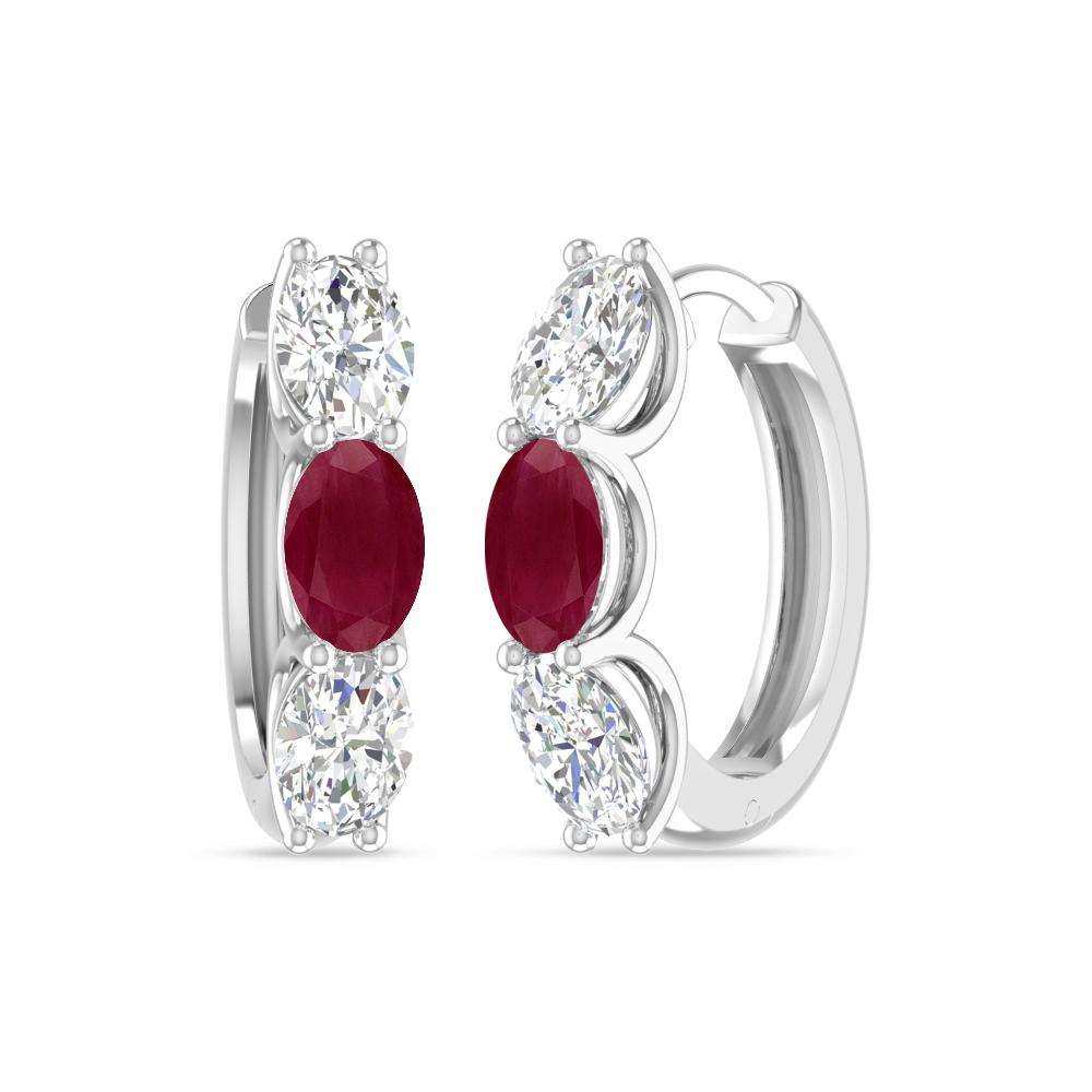 White Gold - Ruby