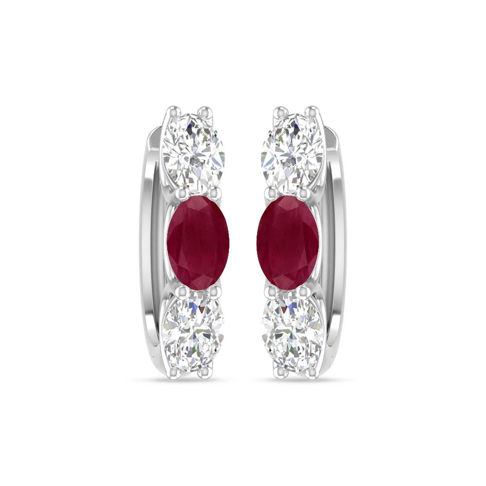 White Gold - Ruby