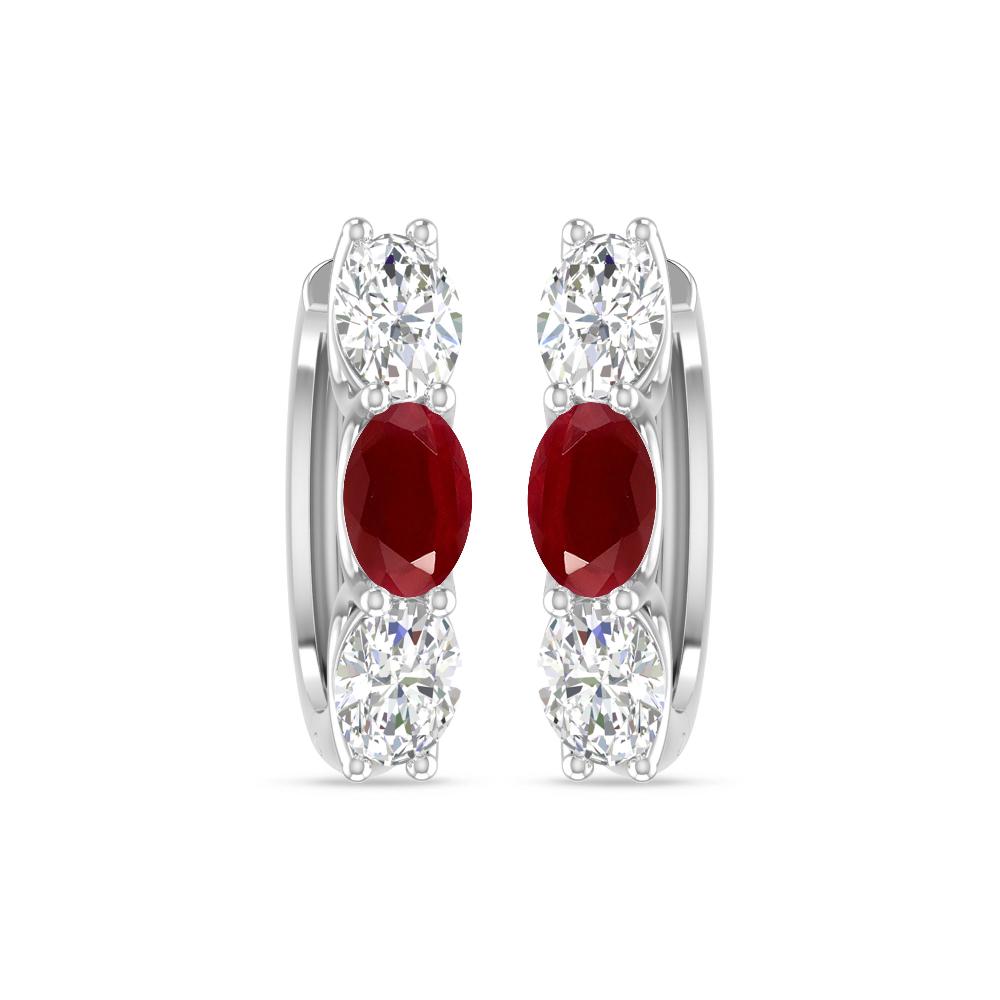White Gold - Ruby