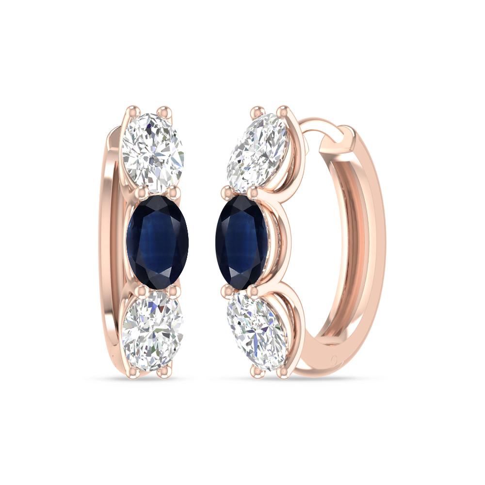 Rose Gold - Sapphire