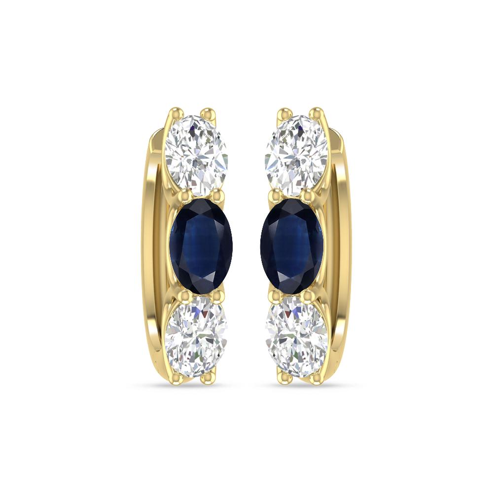 Yellow Gold - Sapphire