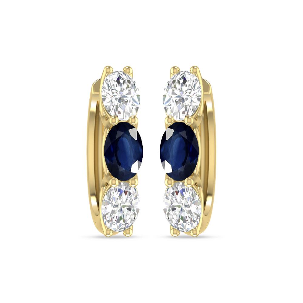 Yellow Gold - Sapphire