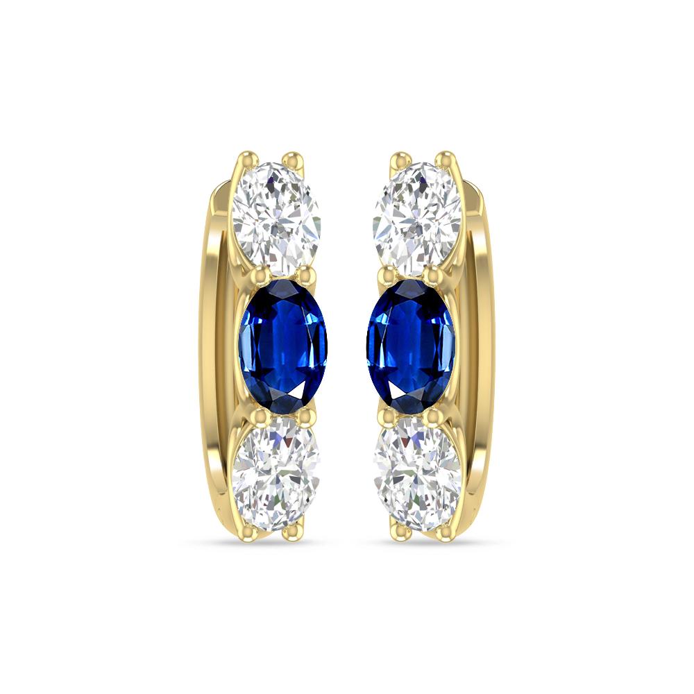 Yellow Gold - Sapphire