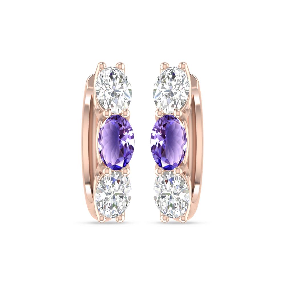 Rose Gold - Tanzanite