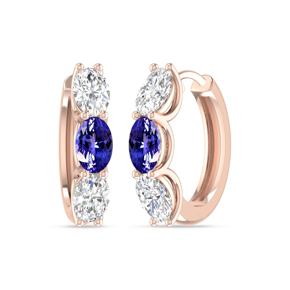 Rose Gold - Tanzanite