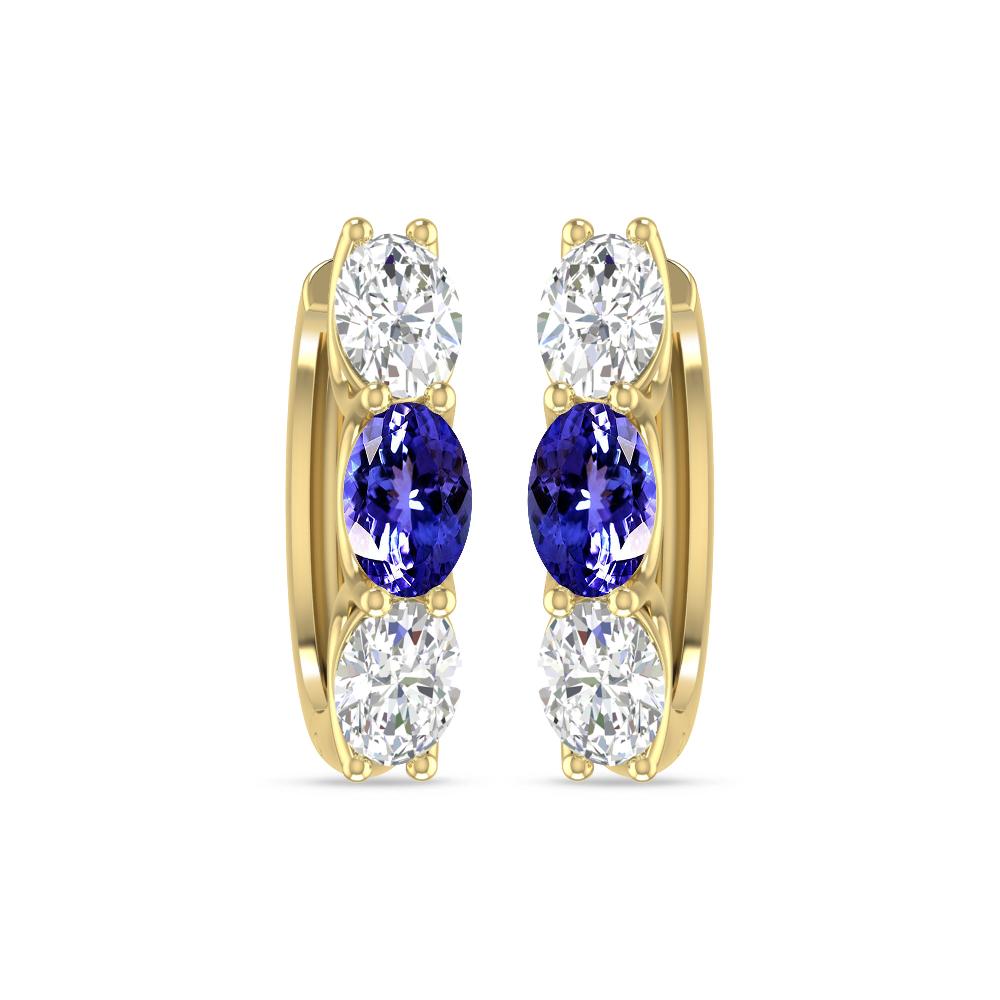 Yellow Gold - Tanzanite