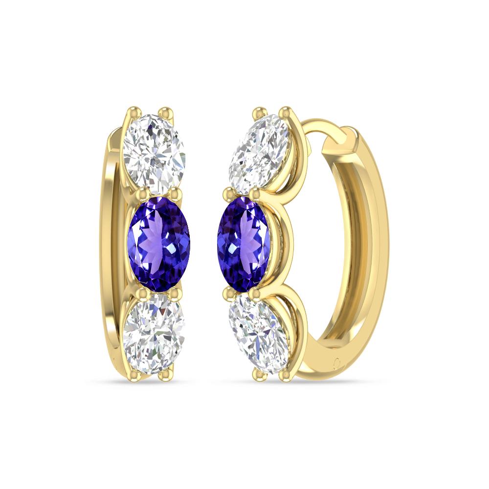 Yellow Gold - Tanzanite