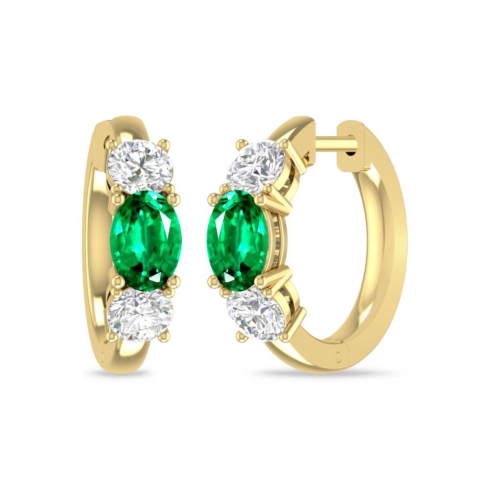 Yellow Gold - Emerald