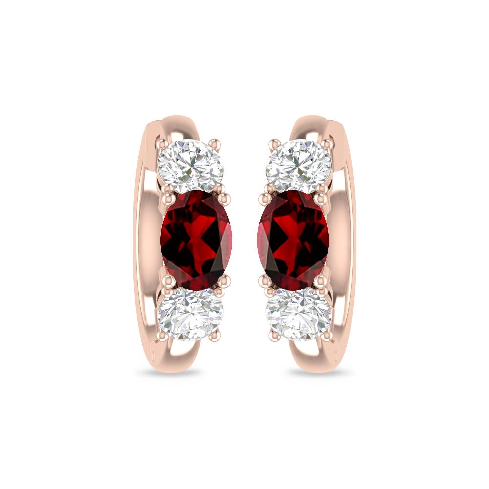 Rose Gold - Garnet