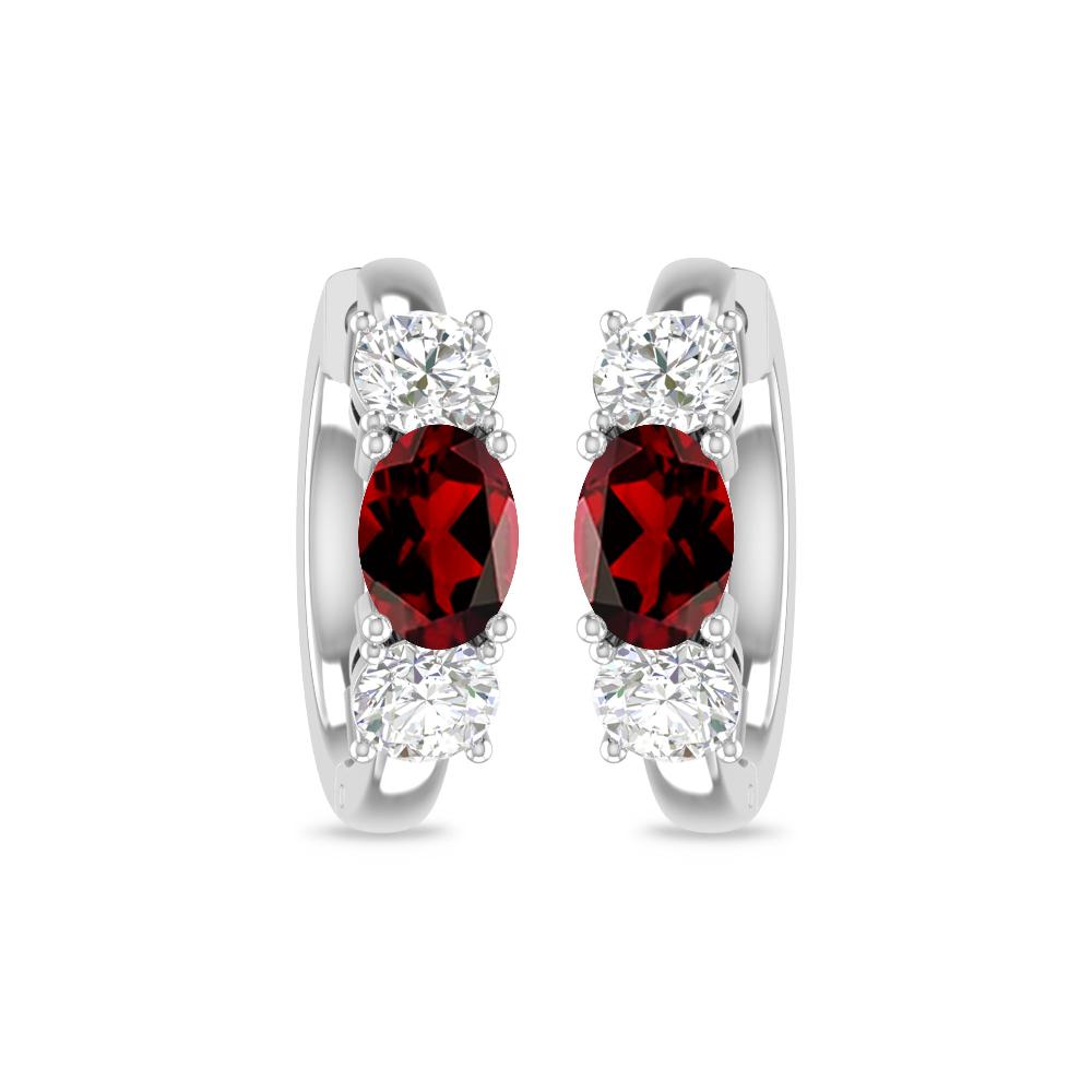 White Gold - Garnet