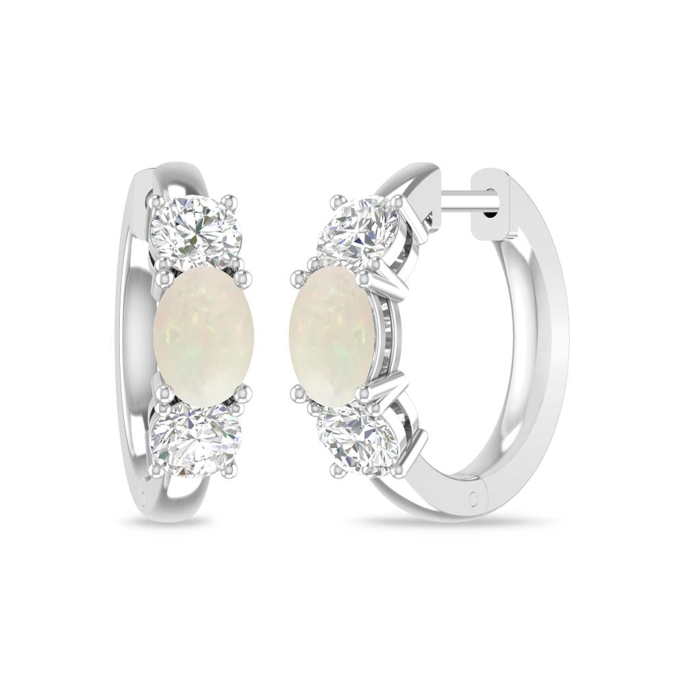 White Gold - Opal