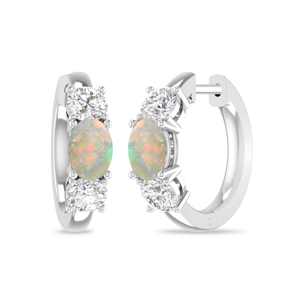 White Gold - Opal